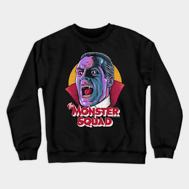 Monster Squad, Cult Classic, 80s Crewneck Sweatshirt by PeligroGraphics